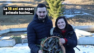 CUM SE FACE COBZA cu pastrav afumat in BUCOVINA  Pastravaria lui Andrei Romania [upl. by Rehpotsirahc]