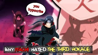 Why Itachi Uchiha Hated The Third Hokage Hiruzen Sarutobi – Boruto amp Naruto Explained [upl. by Turk]