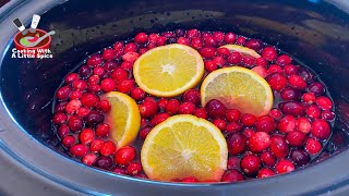 Mulled Wine Recipe in the Slow Cooker [upl. by Espy]