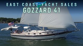 Gozzard 41 Sold by Ben Knowles from East Coast Yacht Sales [upl. by Nna]