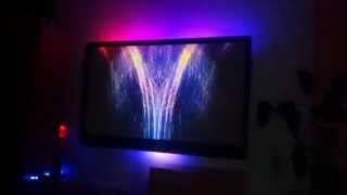 Awesome Do It Yourself Ambilight  AmbiTv Milkdrop Music Visualization by Vain [upl. by Walter]