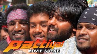 சர்வ சாதாரணமா சுடுறாங்களே  Pattiyal  Movie Scene  Bharath Arya Padmapriya [upl. by Snashall]