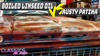 Boiled Linseed Oil  Protect amp Preserve the Patina  Step By Step Guide [upl. by Aleydis118]