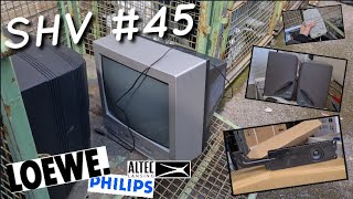 Speaker Hunting Video 45  Philips Cineos Loewe CRT 21 Altec Lansing amp more [upl. by Erehpotsirhc587]