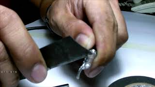 CCTV How to install a BNC connector on RG6 coax  DIY Repair [upl. by Arraek]