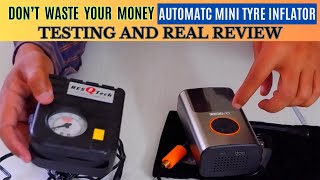 Automatic Mini Smart Tyre Inflator  Testing and real review  Lyrovo  MI  Qubo [upl. by Gris]