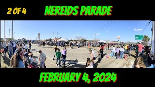 2 of 4 Mardi Gras Nereids Parade Bay St Louis MS 020424 [upl. by Bethel]