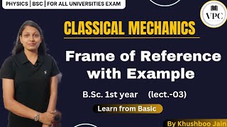 Lecture 25 NonInertial Reference Frame Classical Mechanics [upl. by Warwick]