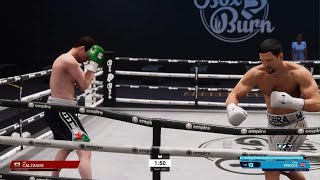 Froch Vs Calzaghe  Undisputed  PS5  Online  Dropping Him Quick [upl. by Ahsikyw]