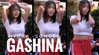 180811 댄스팀 히드라 송이 가시나 직캠 홍대버스킹ㅣHydra busking Songee fancam [upl. by Leummas]