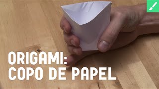 Origami Copo de papel [upl. by Graniela]