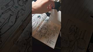 SKETCHBOOK ART IDEAS How to make a interesting interactive sketchbook spread arthacks [upl. by Nahpets]