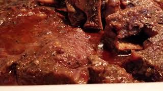 CROCK POT BEEF CHUCK ROAST W ONIONS amp GRAVY [upl. by Ytnom]