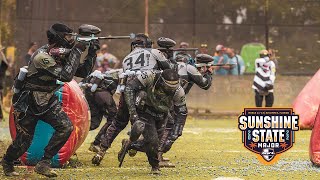 Pro Paintball Match  Aftermath vs NRG Elite amp Seattle Uprising vs Xtreme  Sunshine State Major [upl. by Gerita]