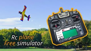 How to setup Rc Simulator for FLYSKY FSi6X  PC Simulator setup for Rc Plane  Free simulator [upl. by Aennyl]