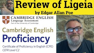 🔵 A review of Ligeia by Edgar Allan Poe  Cambridge Proficiency Writing [upl. by Susie475]