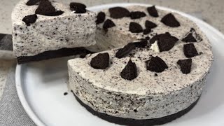 OREO Cheesecake Recipe  No Oven needed [upl. by Arther]