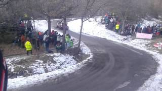 Shakedown Rallye Monte Carlo 2017 SHOWS AND MISTAKES by Rallye38 [upl. by Nordna]