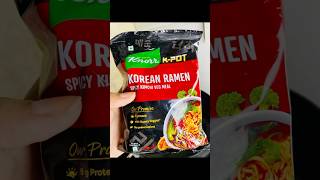 Spicy kimchi veg noodles🥵🌶️🍜knorr koreannoodles spicynoodles korean bts spicy vegnoodles [upl. by Nosnarb320]