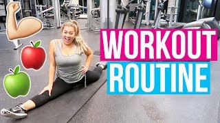 MY WORKOUT ROUTINE Vlogmas Day 11 [upl. by Aim]