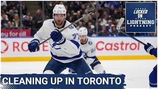 How sweet it is The Bolts rake the Leafs in 41 victory [upl. by Wilkins425]