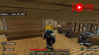 Live Minecraft  Fin du weekend à lAquaBunker [upl. by Atneciv]