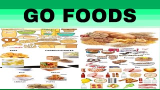 ALL ABOUT GO FOODS [upl. by Neeli452]