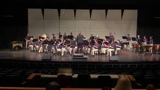 Townsend JHS Wind Ensemble 2019  quotRepercussionsquot by Robert W Smith [upl. by Accebar661]