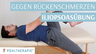 Bei Schmerzen im unteren Rücken Iliopsoasübung [upl. by Shelli]