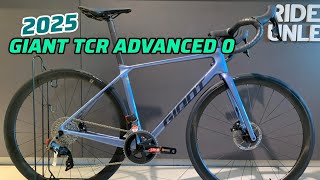 2025 GIANT TCR ADVANCED 0  NEW GIANT SLR 2 WHEELSET  SRAM RIVAL AXS [upl. by Suoirtemed356]