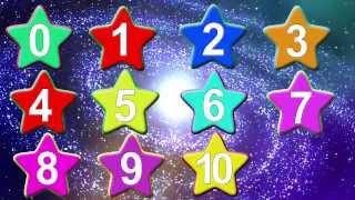 123 little Numbers with Cute Star shape  Baby Magic 123  Learn English Numbers for Kids [upl. by Gilburt]