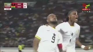 JORDAN AYEW FREEKICK GOAL  ANGOLA VS GHANA HIGHLIGHTS [upl. by Artapoelc163]