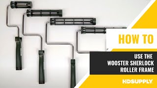 Wooster Sherlock Roller Frame  HD Supply [upl. by Eenafets]