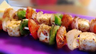 VRK Paneer Tikka  Veeramachaneni Diet Vegetarian Recipes  VRK Diet Veg Recipes [upl. by Letsou]