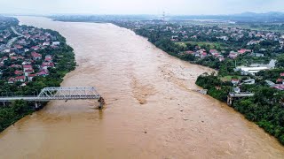 Vietnam  plusieurs dizaines de morts et dimportantes destructions après le typhon Yagi [upl. by Zetrauq]