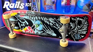 Skateboard Rails 101 Santa Cruz Slimline HSR Review amp Fitting [upl. by Lexis]