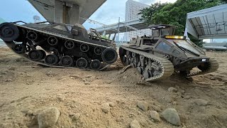 Ripsaw ev2 vs Ripsaw ev3 Dirt sand Basher full vid part1 [upl. by Essilrahc]