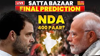 Satta Bazaars Predict BJP Victory in Lok Sabha 2024 But 400 Paar May be FarFetched Dream [upl. by Wheaton]