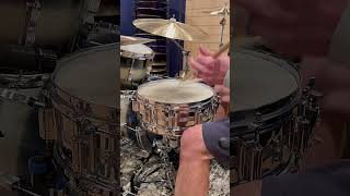 Rogers 1960s Dynasonic snaredrum vintagedrums rogersdrums drumsounds strajkstudios [upl. by Scot]