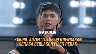 Zahiril Adzim Tutup Pendengaran Semasa Berlakon Filem Pekak [upl. by Atsirak]