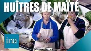 Feuilletés aux huîtres de Maïté 🦪  INA Les Recettes Vintage [upl. by Kutzenco]