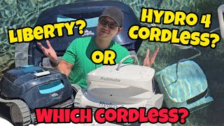 Poolmate Hydro 4 Cordless Comparison [upl. by Ellette128]