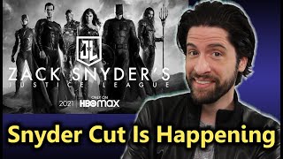 The SNYDER CUT of Justice League is Officially Happening [upl. by Holladay]