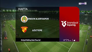 PES 2013 YENÄ° SEZON BEÄ°NSPORT SKORBORD EKLENTÄ°LÄ°  TRENDYOL SÃœPER LÄ°G ALANYAğŸ†šGÃ–ZTEPE [upl. by Ymeraj]