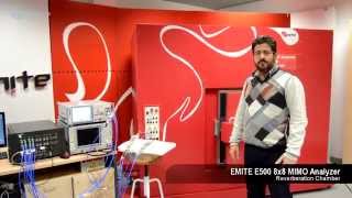 LTE Carrier Aggregation with EMITE E500 Anite Propsim FS8 and RampS CMW500 [upl. by Adiazteb]