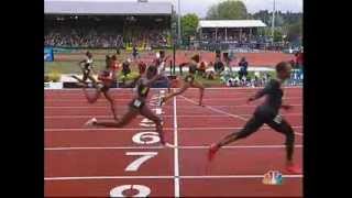 Allyson Felix Wins Women 200m Final at 2012 Olympic Trials [upl. by Miller290]