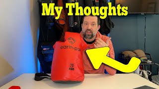 Earth Pak Waterproof Dry Bag  Roll Top Waterproof Backpack Sack Keeps Gear Dry Review [upl. by Feldt]