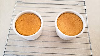 Individual Keto Crustless Pumpkin Spice Cottage Cheesecake Nut Free and Gluten Free [upl. by Rachel440]