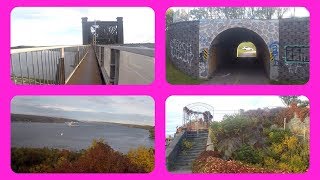 TRAVERSER LE VIEUX PONT DE QUEBEC À PIED ALLEZRETOUR [upl. by Nollid]