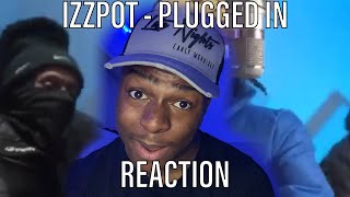 HE DOESNT MISS 🔥  OFB Izzpot  Plugged In WFumez The Engineer  Pressplay REACTION [upl. by Louis]